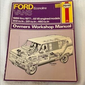 Ford Econoline Vans 1969 thru 1977. Like New